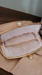 Vintage/Clutch/Avondtasje/Parel/Satijn/Lang handschoen, Ophalen of Verzenden