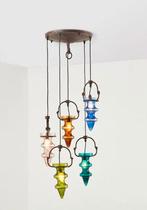 Stalactiet Hanglamp van Nanny Still voor Massive & Val Saint, Huis en Inrichting, Lampen | Hanglampen, Vintage design, Ophalen of Verzenden