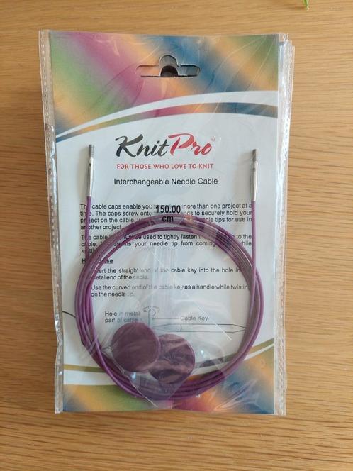 NIEUW Knitpro kabel 150 cm voor rondbreinaalden., Hobby en Vrije tijd, Breien en Haken, Nieuw, Breien of Haken, Overige typen