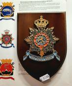 Wapenschildje  1 Mariniers, Ophalen of Verzenden, Marine, Nederland, Embleem of Badge