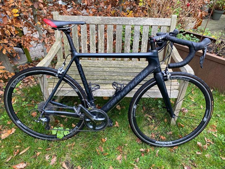 Cannondale Super Six Evo 57 cm Carbon zwart, Fietsen en Brommers, Fietsen | Racefietsen, Gebruikt, Heren, Overige merken, Meer dan 20 versnellingen
