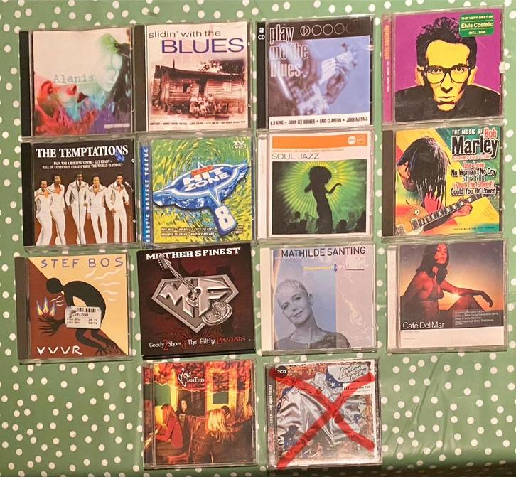 13 cd’s voor €5,00, Cd's en Dvd's, Cd's | Pop, Zo goed als nieuw, Ophalen of Verzenden