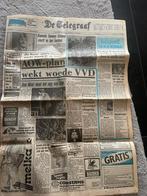 De Telegraaf - Krant van 16 april 1984, Ophalen of Verzenden, Gelezen, Krant