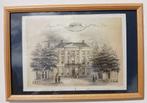 1844 Litho ‘Gravenhage Huis van Hope (Bke-80), Antiek en Kunst, Kunst | Litho's en Zeefdrukken, Ophalen
