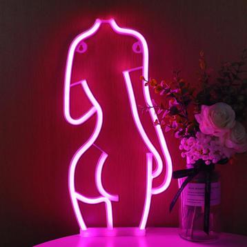 Naakt Vrouwen Lichaam Neon Lamp Sexy Lampje Led Dame Vrouw beschikbaar voor biedingen