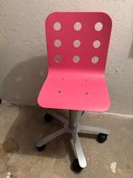 Roze kinder bureaustoel, Kinderen en Baby's, Kinderkamer | Tafels en Stoelen, Ophalen, Zo goed als nieuw, Stoel(en)