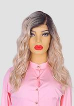 Mooie lace pruik wig krullen synthetisch blond, Ophalen of Verzenden, Nieuw, Pruik of Haarverlenging