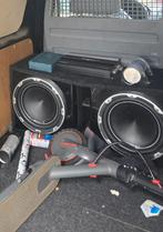 Subwoofer set! Overcompleet, Auto diversen, Autospeakers, Ophalen, Zo goed als nieuw