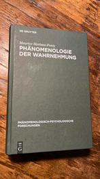 Phanomenologie der wahrnehmung. Maurice Merrleay-Ponty, Ophalen of Verzenden, Zo goed als nieuw
