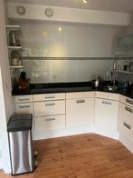 Gratis hoek keuken, Huis en Inrichting, Ophalen, Gebruikt, Crème, Hoekkeuken