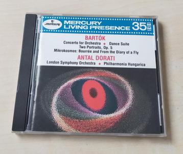 Bartok Concerto For Orchestra Dorati CD Mercury Living Prese beschikbaar voor biedingen