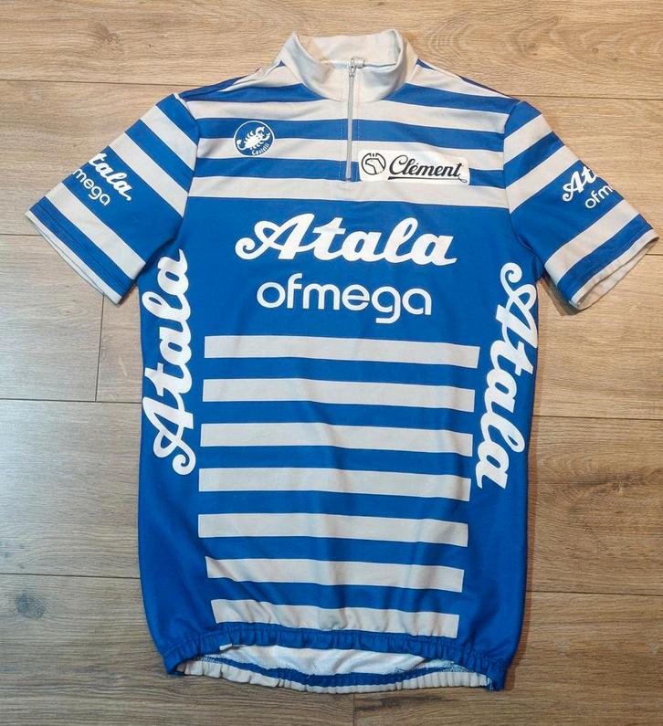 Wielershirt Atala Ofmega Clement, Sport en Fitness, Wielrennen, Zo goed als nieuw, Ophalen of Verzenden
