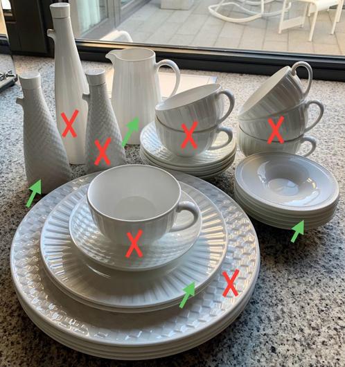 Wedgwood Night and Day, Huis en Inrichting, Keuken | Servies, Gebruikt, Overige typen, Wedgwood, Porselein, Ophalen of Verzenden