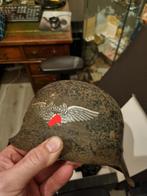 WW2 Duitse Luftschutz M42 Helm, Verzamelen, Ophalen of Verzenden