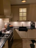 Gebruikte crème kleurige Bruynzeel keuken, Ophalen, Gebruikt, Hoekkeuken, Graniet of Steen