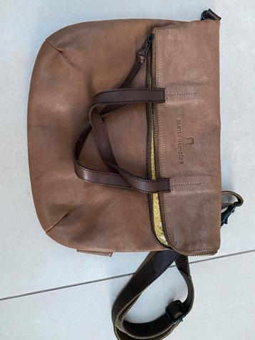 Aunts & Uncles leren schoudertas dames beschikbaar voor biedingen