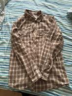 Bruin Ruitjes Overhemd - Casual, Ophalen of Verzenden, Gedragen, Bruin