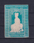 D19) 1914 Semarang vignet Koloniale tentoonstelling, Ophalen of Verzenden, Postfris, Nederlands-Indië