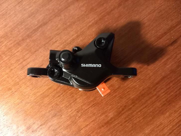 Shimano hydraulische schijfrem BR-MT410, Fietsen en Brommers, Fietsonderdelen, Zo goed als nieuw, Algemeen, Ophalen of Verzenden