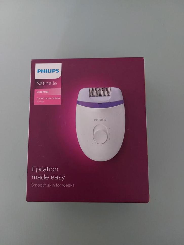 Philips Satinelle Essential BRE225/0 - Compacte Epilator, Sieraden, Tassen en Uiterlijk, Uiterlijk | Haarverzorging, Nieuw, Ophalen of Verzenden