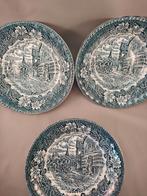 Royal Tudor Ware - Coaching Taverns 3 kommen., Antiek en Kunst, Antiek | Servies los, Ophalen of Verzenden