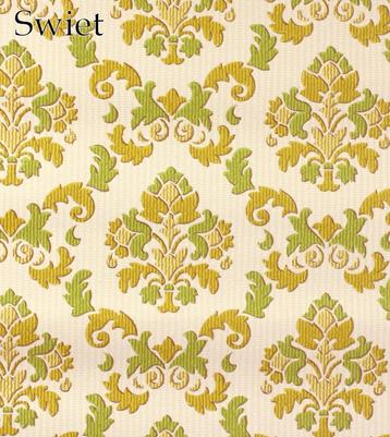 6785 Vintage retro oud barok bloemetjes behang behangpapier beschikbaar voor biedingen