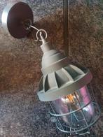 Industriële Hanglamp, Ophalen of Verzenden, Zo goed als nieuw, Glas, Industrieel