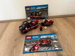 Lego City Racemotor transport (60084), Kinderen en Baby's, Speelgoed | Duplo en Lego, Ophalen of Verzenden, Zo goed als nieuw