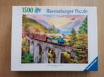 Racebsburger puzzel trein 1500 stukjes, Ophalen of Verzenden, 500 t/m 1500 stukjes, Nieuw