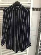 Donkerblauw/wit gestreepte blouse van H&M maat 38, Maat 38/40 (M), H&M, Blauw, Ophalen of Verzenden