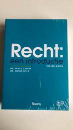 NIEUW Recht: een introductie . 4e editie, Boom, Nieuw, Ophalen of Verzenden, WO