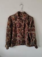 Vintage blouse / overhemd / print / meerkleurig / XL / XXL /, Kleding | Dames, Blouses en Tunieken, Overige kleuren, Maat 46/48 (XL) of groter