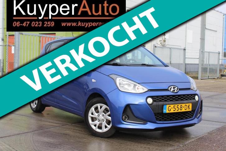 Hyundai I10 1.0i Comfort airco multimedia cruise 1e eig, Auto's, Hyundai, Bedrijf, Te koop, i10, ABS, Airbags, Airconditioning