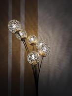 Mooie sta lamp 6 lampjes, dimbaar in 4 standen. Hoogte 180cm, Huis en Inrichting, Lampen | Hanglampen, Ophalen, Zo goed als nieuw