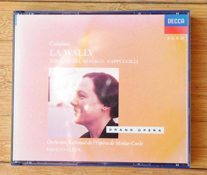 La Wally - Tebaldi - Decca, Cd's en Dvd's, Cd's | Klassiek, Gebruikt, Opera of Operette, Met libretto, Ophalen of Verzenden