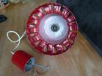 vintage emaille plafondlamp, Ophalen of Verzenden, Zo goed als nieuw