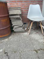 Stoeptegels gratis af te halen, Tuin en Terras, Ophalen, Gebruikt, 10 m² of meer, Beton