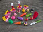 Houten Speelgoed Eten / Fruit / Groente Set, Kinderen en Baby's, Speelgoed | Houten speelgoed, Ophalen of Verzenden, Gebruikt