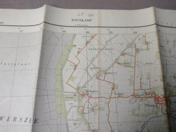 6 F Zoutkamp Ulrum Munnekezijl Plattegrond 1961 beschikbaar voor biedingen