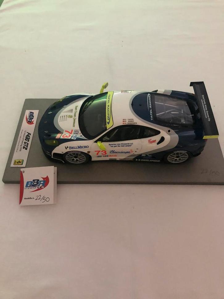 BBR 1:18–AB18012–Ferrari F430 GT–24 Hours of Le Mans – 2007., Hobby en Vrije tijd, Modelauto's | 1:18, Nieuw, Auto, Overige merken
