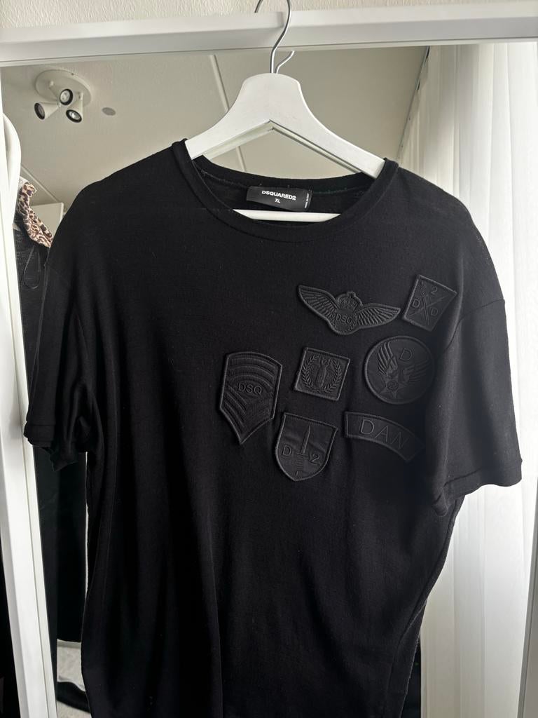 Dsquared2 tshirt, Maat 52/54 (L), Dsquared2, Zwart, Ophalen of Verzenden