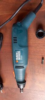 Black & Decker Dremel met accessoires, Ophalen, Gebruikt