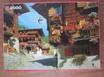 Nr.139: Puzzel van Jumbo Chalets Zwitserland 2000 stukjes, Hobby en Vrije tijd, Ophalen of Verzenden, Meer dan 1500 stukjes, Zo goed als nieuw