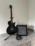 Elektrisch Gitaar set Harley Benton - Roland Cube., Met versterker, Zo goed als nieuw, Solid body, Ophalen