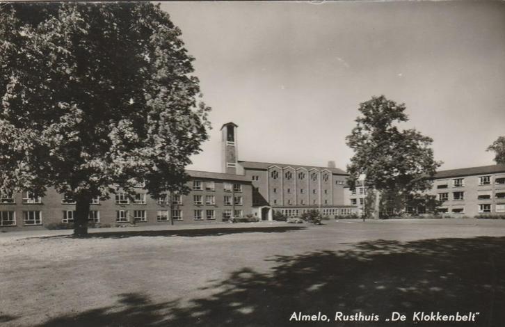 ALMELO Rusthuis De Klokkenbelt, Verzamelen, Ansichtkaarten | Nederland, Ongelopen, Overijssel, 1960 tot 1980, Verzenden