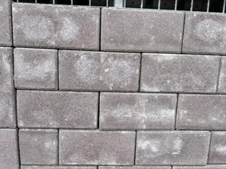 betonklinker 21x10,5x8 basic paars, Tuin en Terras, Tegels en Klinkers, Terrastegels, Beton, Ophalen of Verzenden