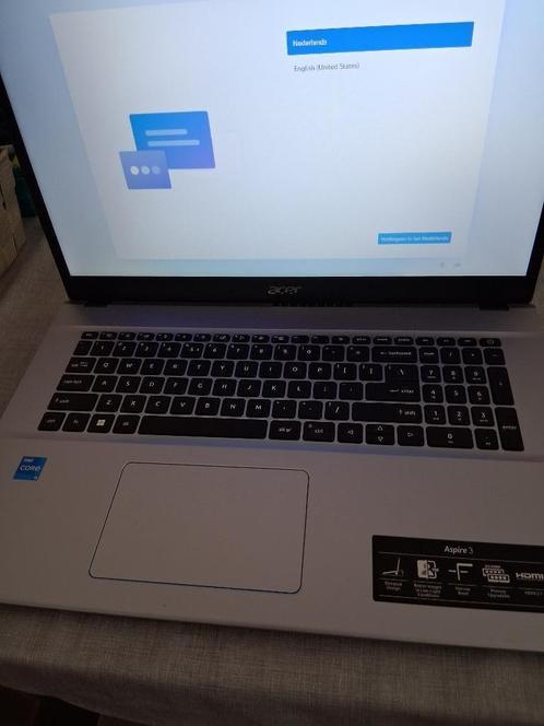 acer aspire 3 A317-54 536M laptop, Computers en Software, Windows Laptops, Zo goed als nieuw, 17 inch of meer, 4 Ghz of meer, Ophalen of Verzenden