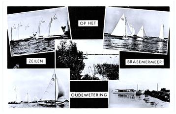 970303 Oude Wetering ZH 1964 Zeilboot Brasemmeer Gelopen beschikbaar voor biedingen