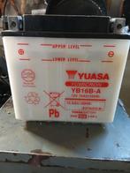 Nieuwe Yuasa YB16B-A Motoraccu. Voor in een scooter., Motoren, Ophalen, Gebruikt