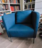 ikea, blauw, stof, Fauteuil, Skiftebo, EKERÖ, Huis en Inrichting, Stof, Zo goed als nieuw, Ophalen